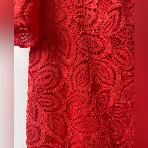 Ann Taylor Leave Lace Flare Shift Dress in size 0P - Picture 10 of 11